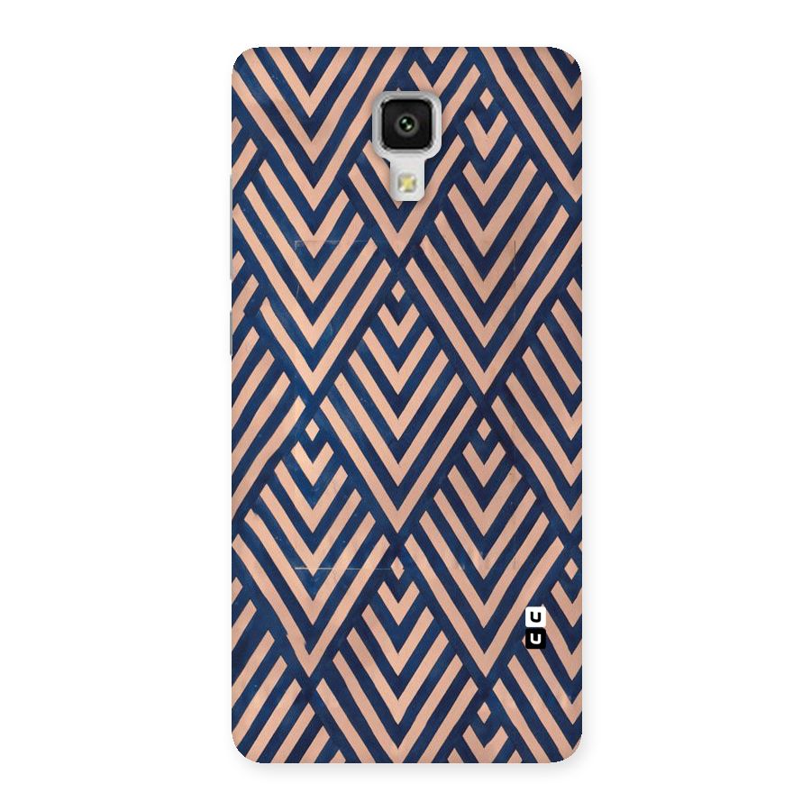 Blue Peach Back Case for Xiaomi Mi 4