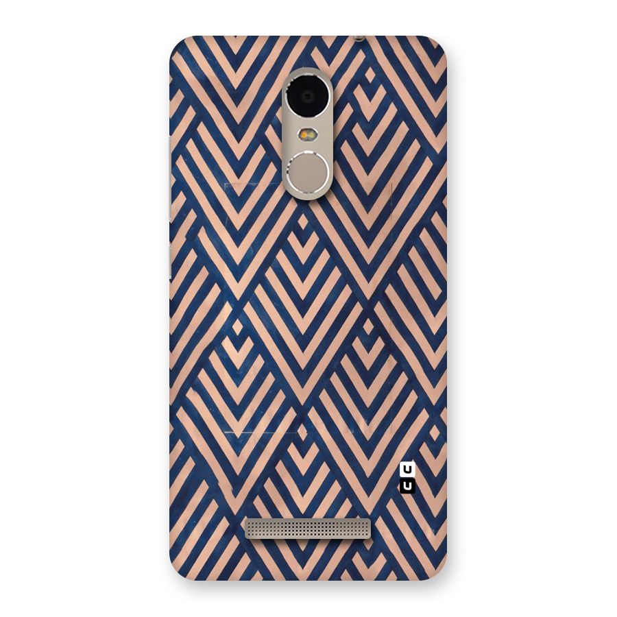 Blue Peach Back Case for Xiaomi Redmi Note 3