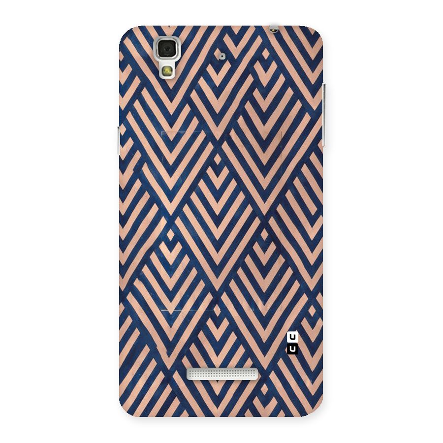 Blue Peach Back Case for YU Yureka Plus