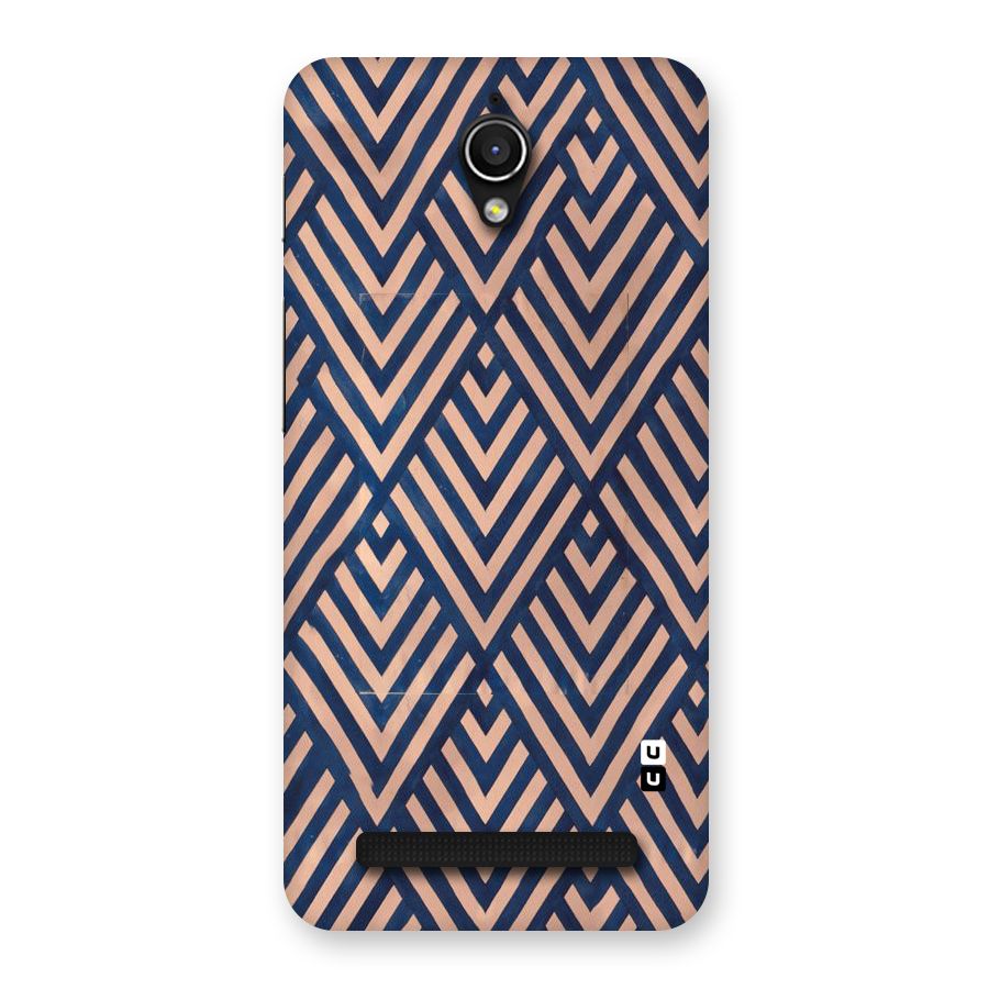 Blue Peach Back Case for Zenfone Go