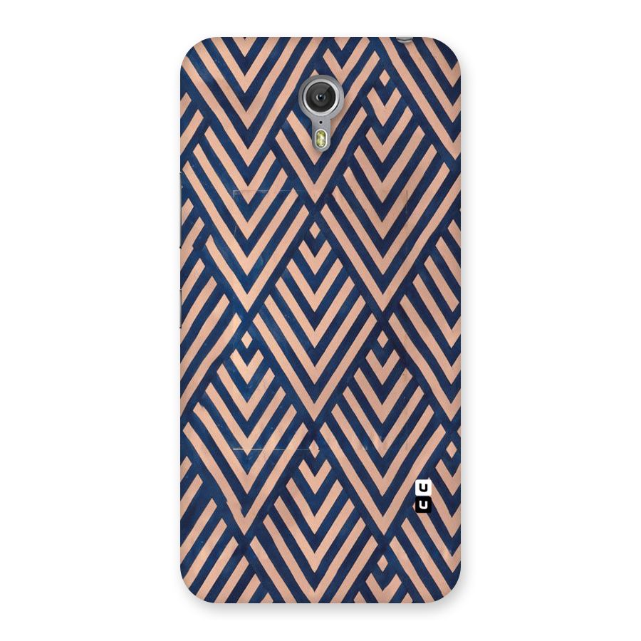 Blue Peach Back Case for Zuk Z1