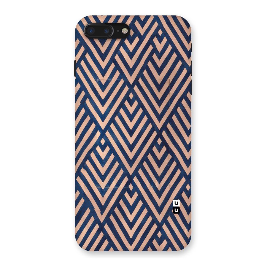 Blue Peach Back Case for iPhone 7 Plus