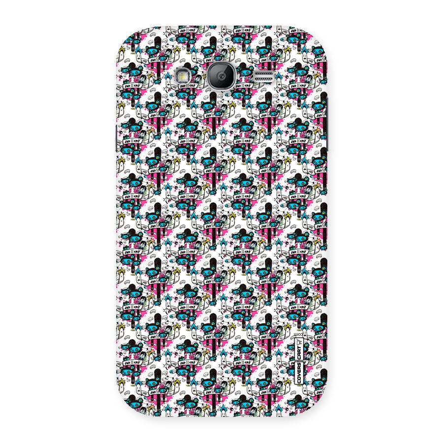 Blue Pink Pattern Back Case for Galaxy Grand Neo Plus