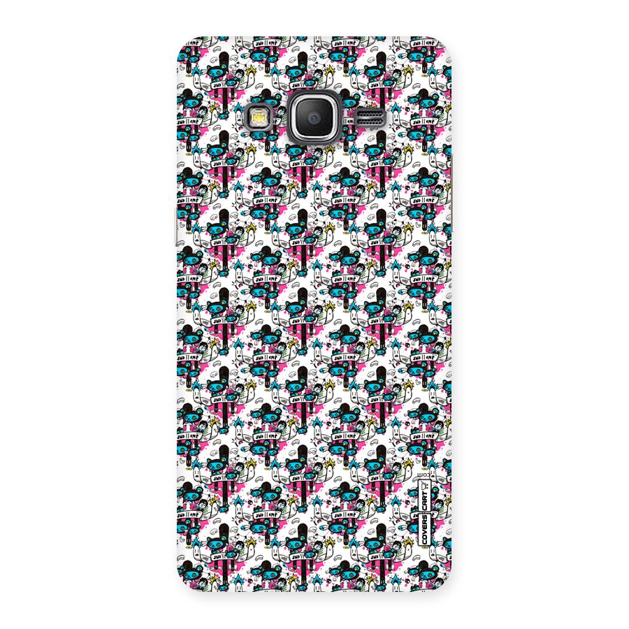 Blue Pink Pattern Back Case for Galaxy Grand Prime