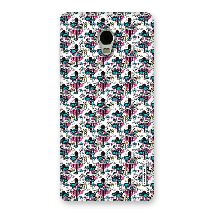 Blue Pink Pattern Back Case for Lenovo Vibe P1