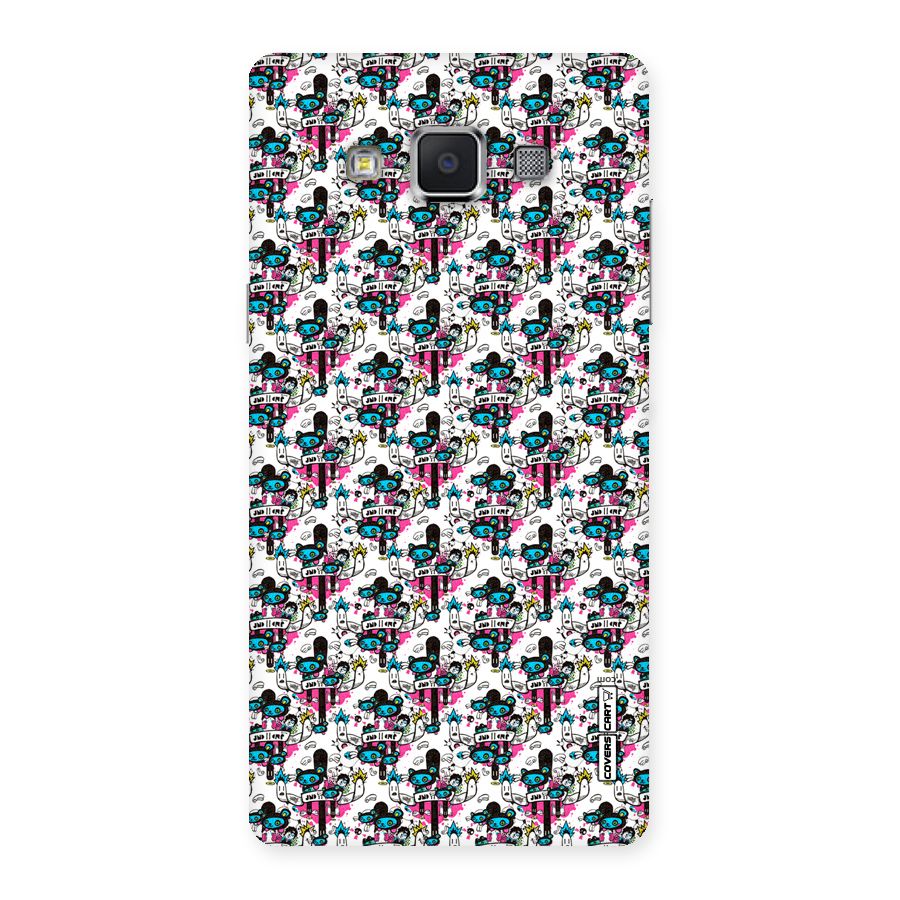 Blue Pink Pattern Back Case for Samsung Galaxy A5