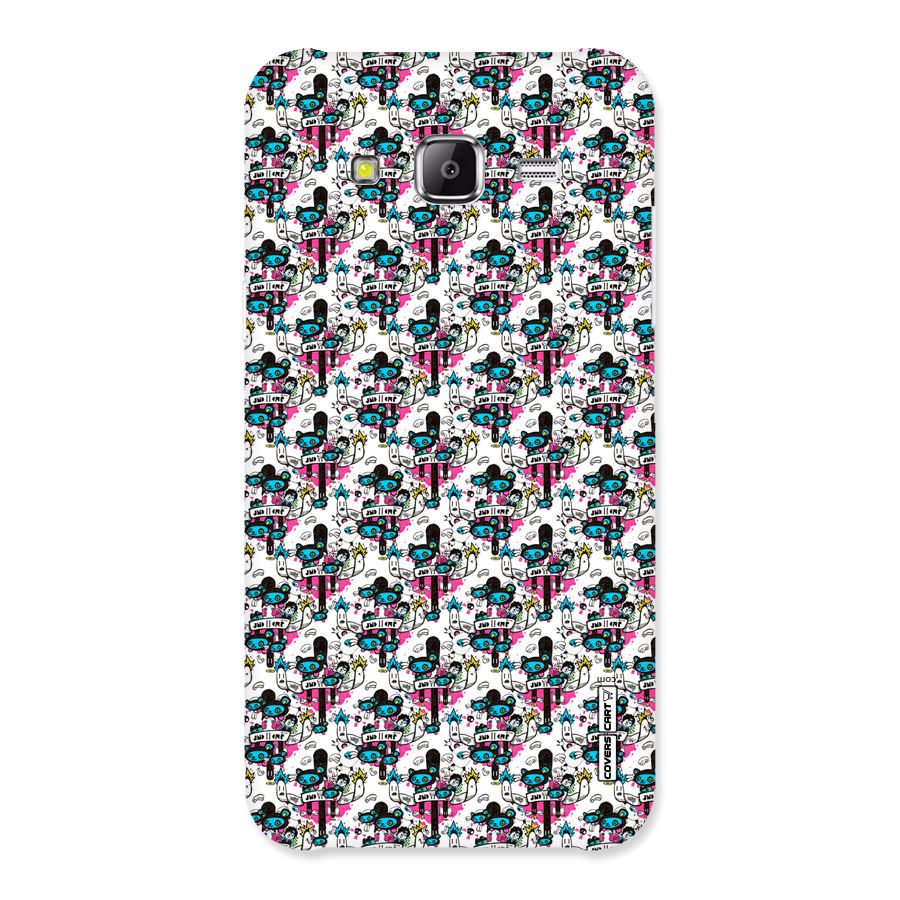Blue Pink Pattern Back Case for Samsung Galaxy J5