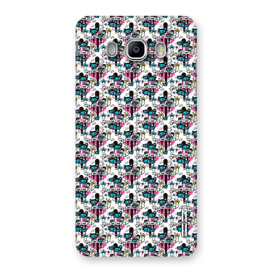 Blue Pink Pattern Back Case for Samsung Galaxy J5 2016
