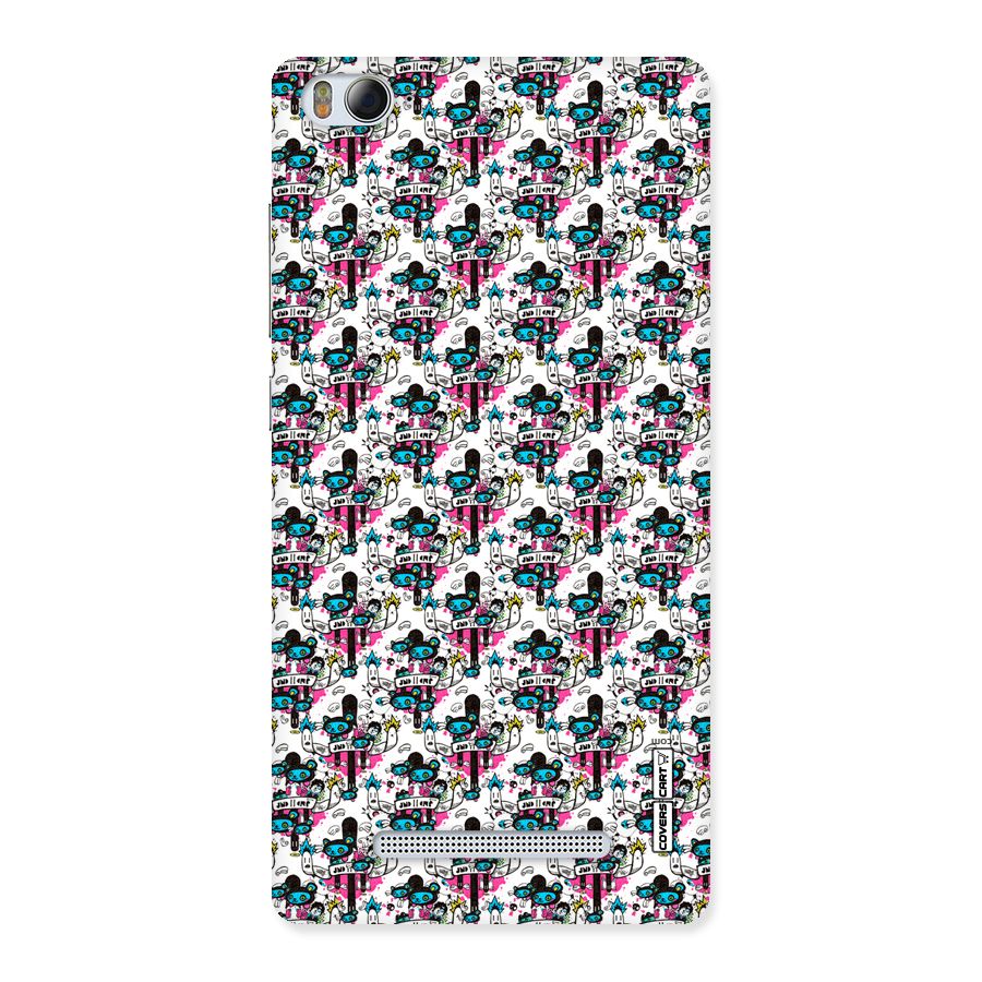 Blue Pink Pattern Back Case for Xiaomi Mi4i