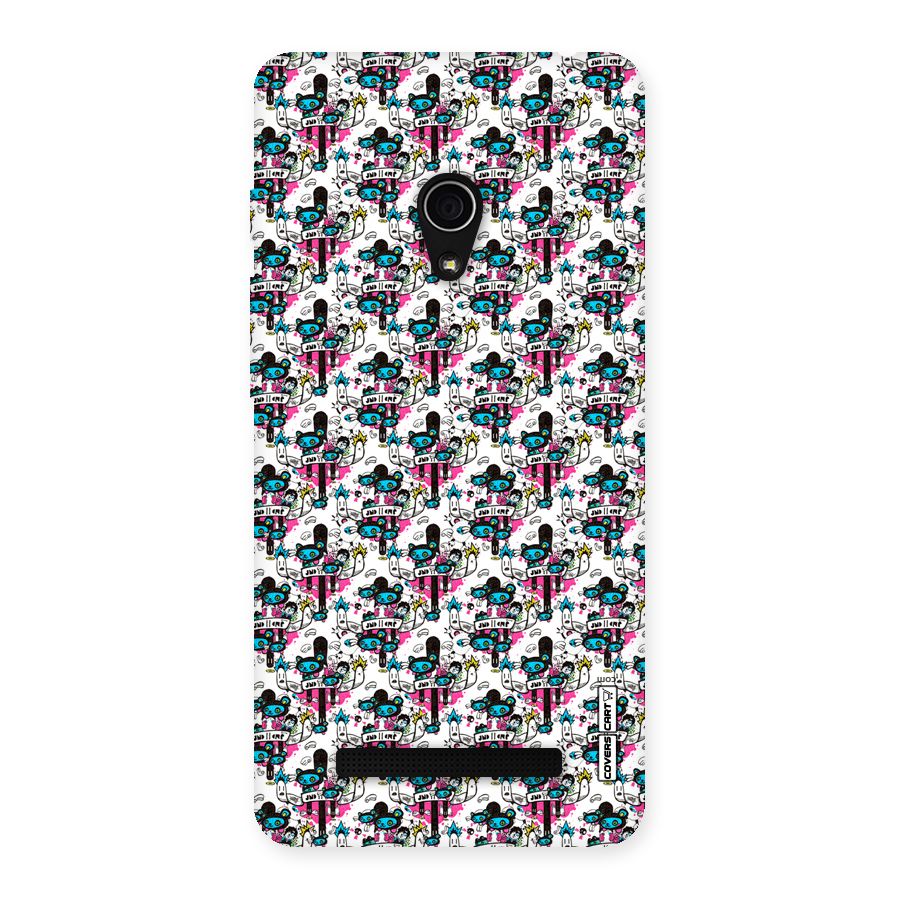 Blue Pink Pattern Back Case for Zenfone 5