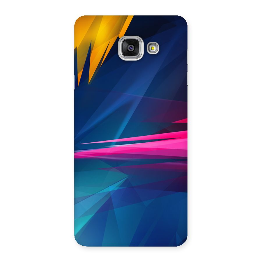 Blue Red Abstract Back Case for Galaxy A7 2016
