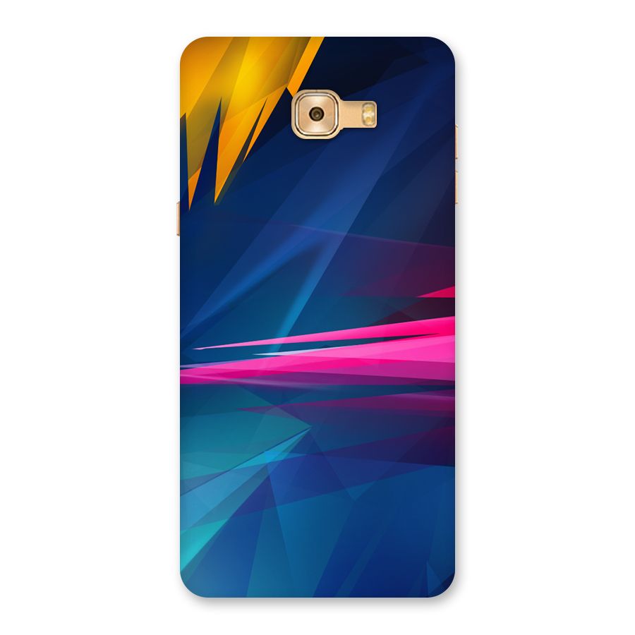 Blue Red Abstract Back Case for Galaxy C9 Pro