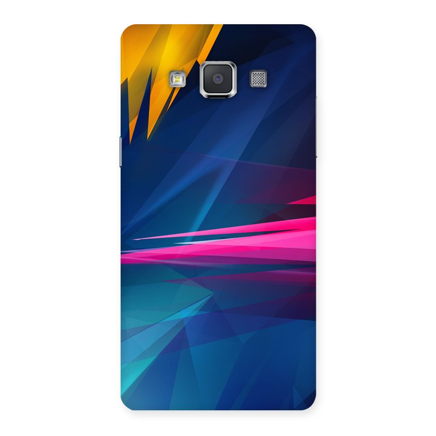 Blue Red Abstract Back Case for Galaxy Grand Max
