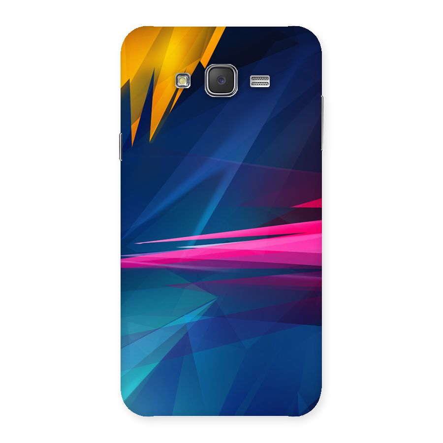 Blue Red Abstract Back Case for Galaxy J7