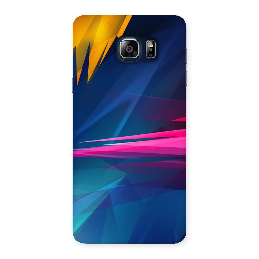 Blue Red Abstract Back Case for Galaxy Note 5