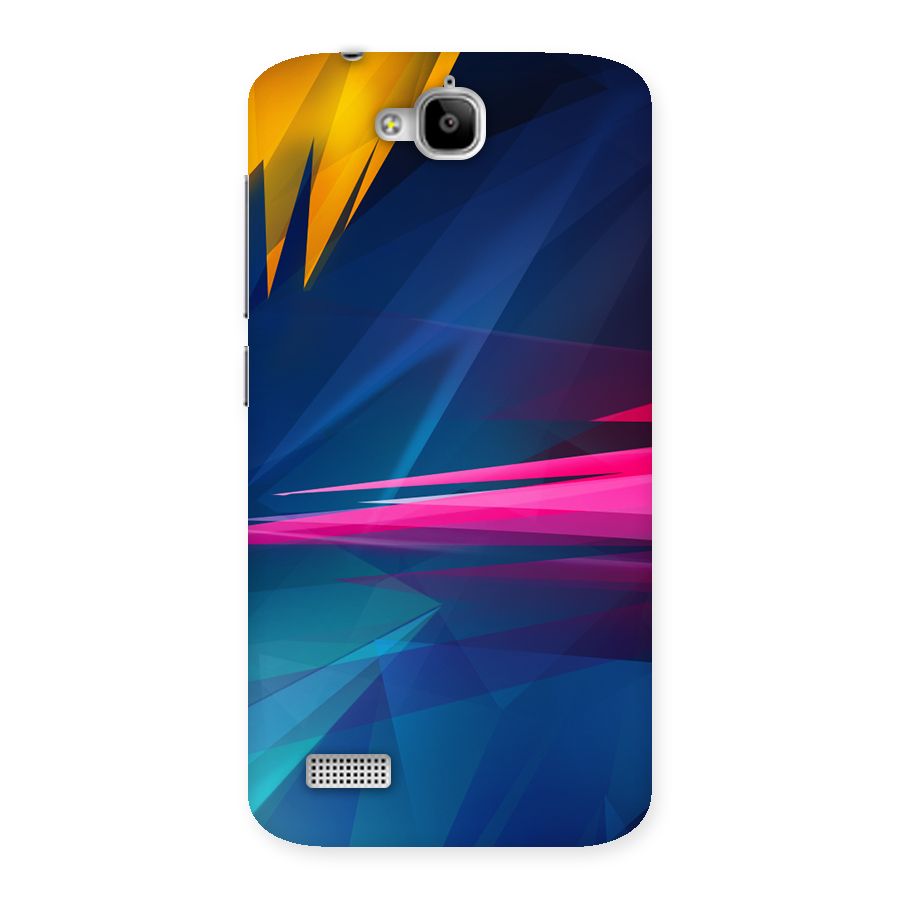 Blue Red Abstract Back Case for Honor Holly