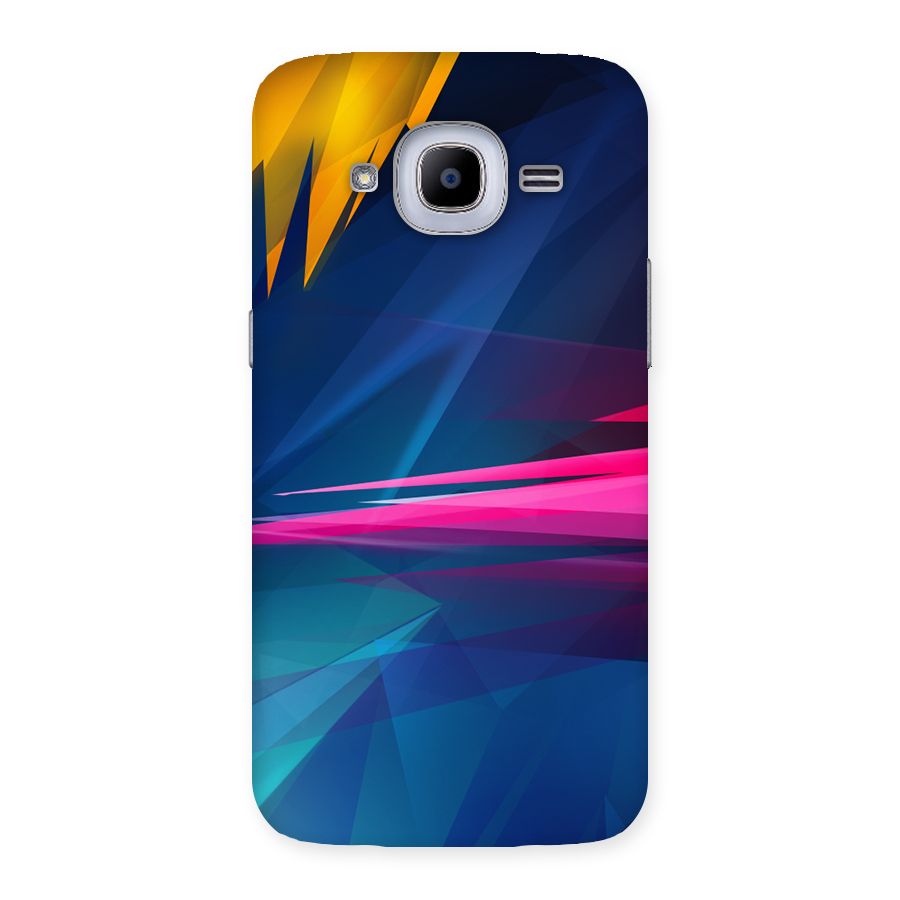 Blue Red Abstract Back Case for Samsung Galaxy J2 Pro