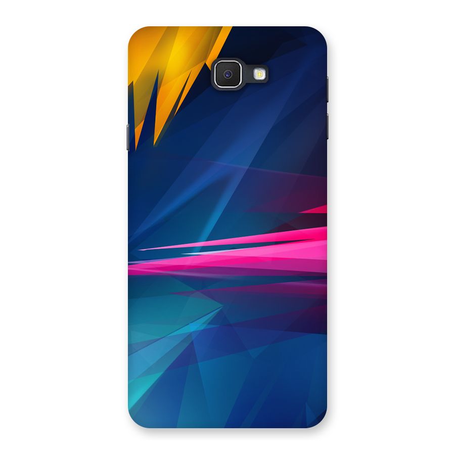 Blue Red Abstract Back Case for Samsung Galaxy J7 Prime
