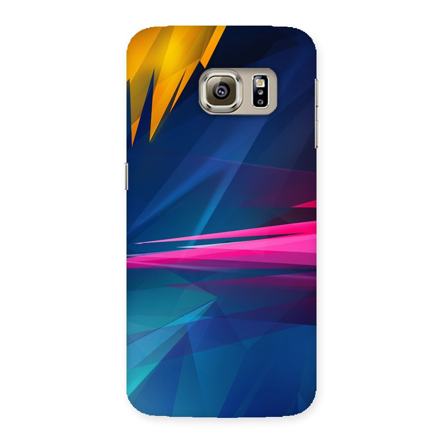 Blue Red Abstract Back Case for Samsung Galaxy S6 Edge Plus