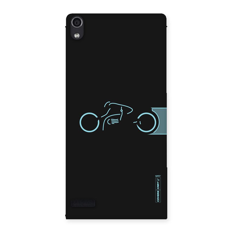 Blue Ride Back Case for Ascend P6