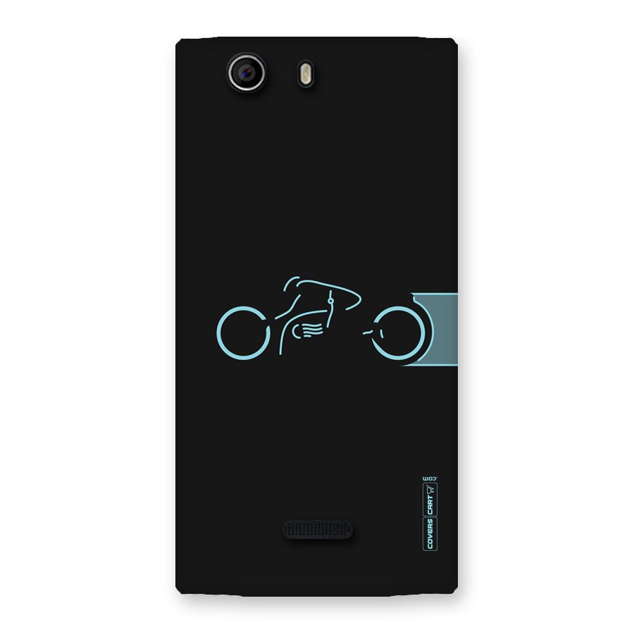 Blue Ride Back Case for Canvas Nitro 2 E311