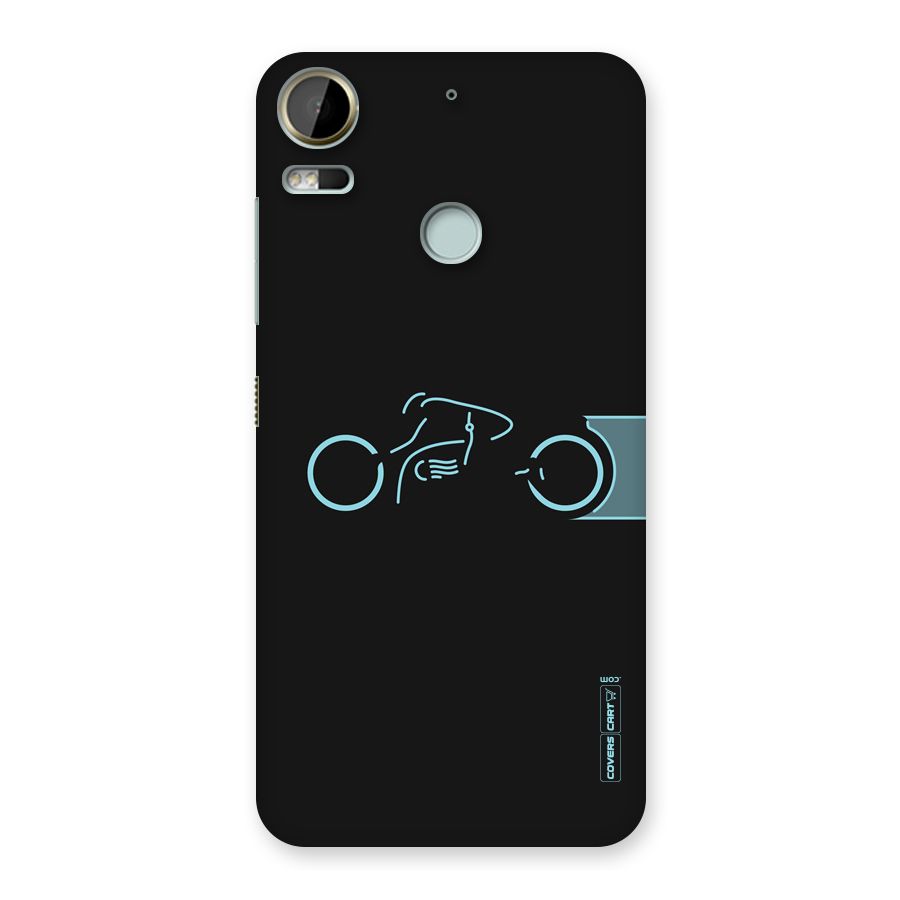 Blue Ride Back Case for Desire 10 Pro