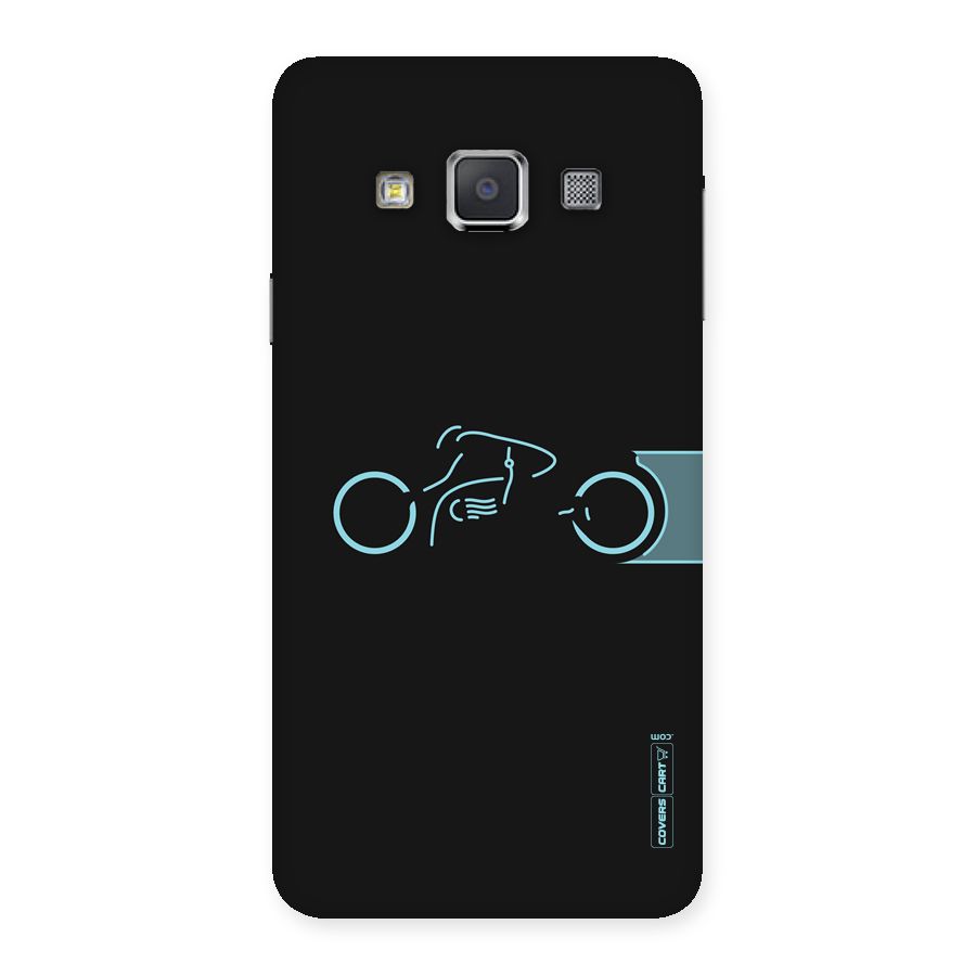 Blue Ride Back Case for Galaxy A3
