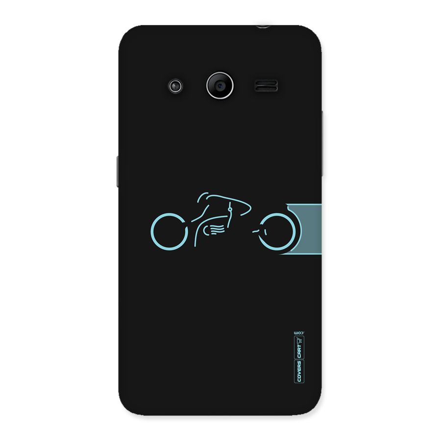 Blue Ride Back Case for Galaxy Core 2