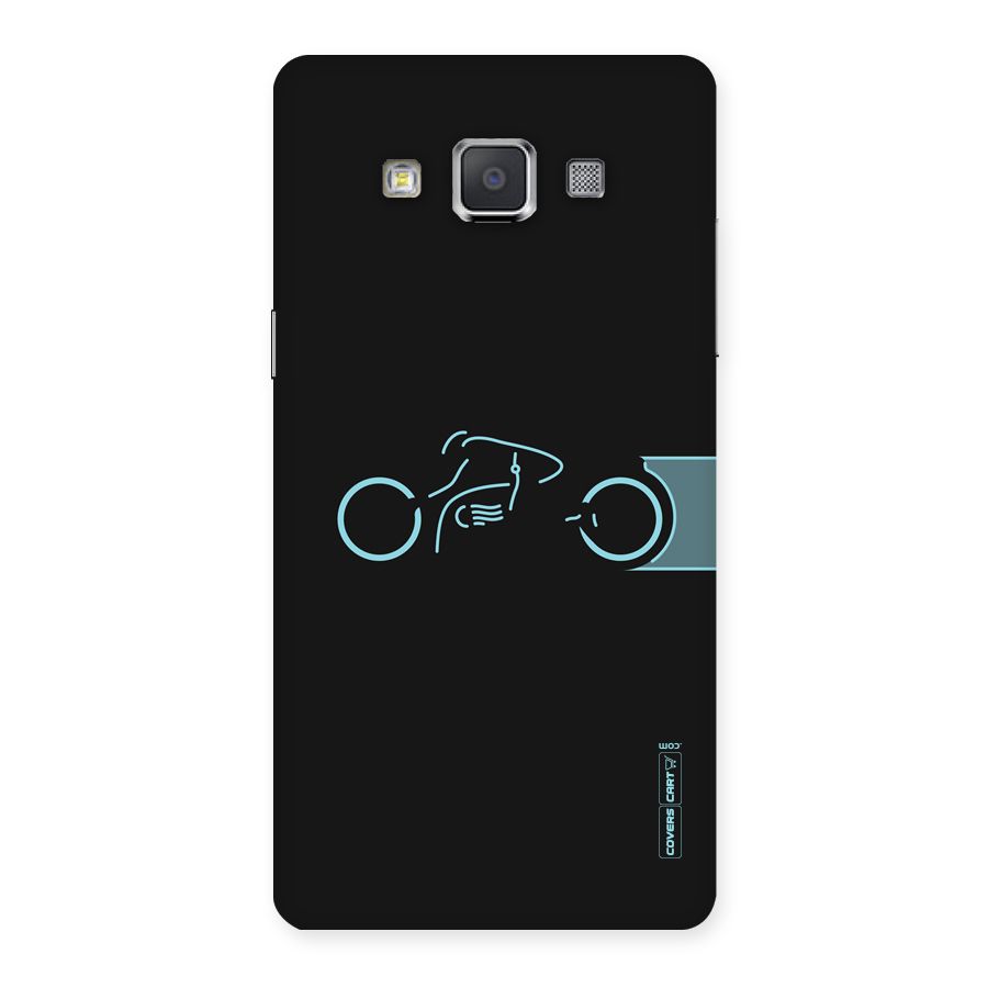 Blue Ride Back Case for Galaxy Grand Max