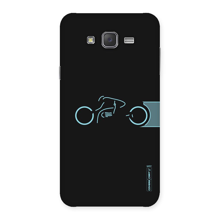 Blue Ride Back Case for Galaxy J7
