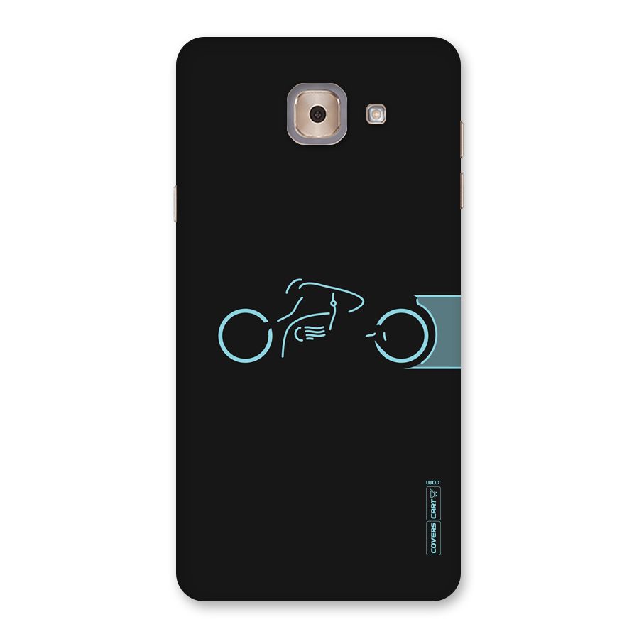 Blue Ride Back Case for Galaxy J7 Max