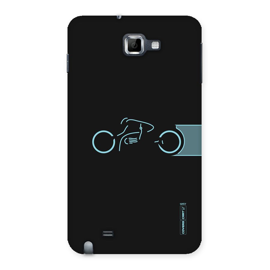 Blue Ride Back Case for Galaxy Note