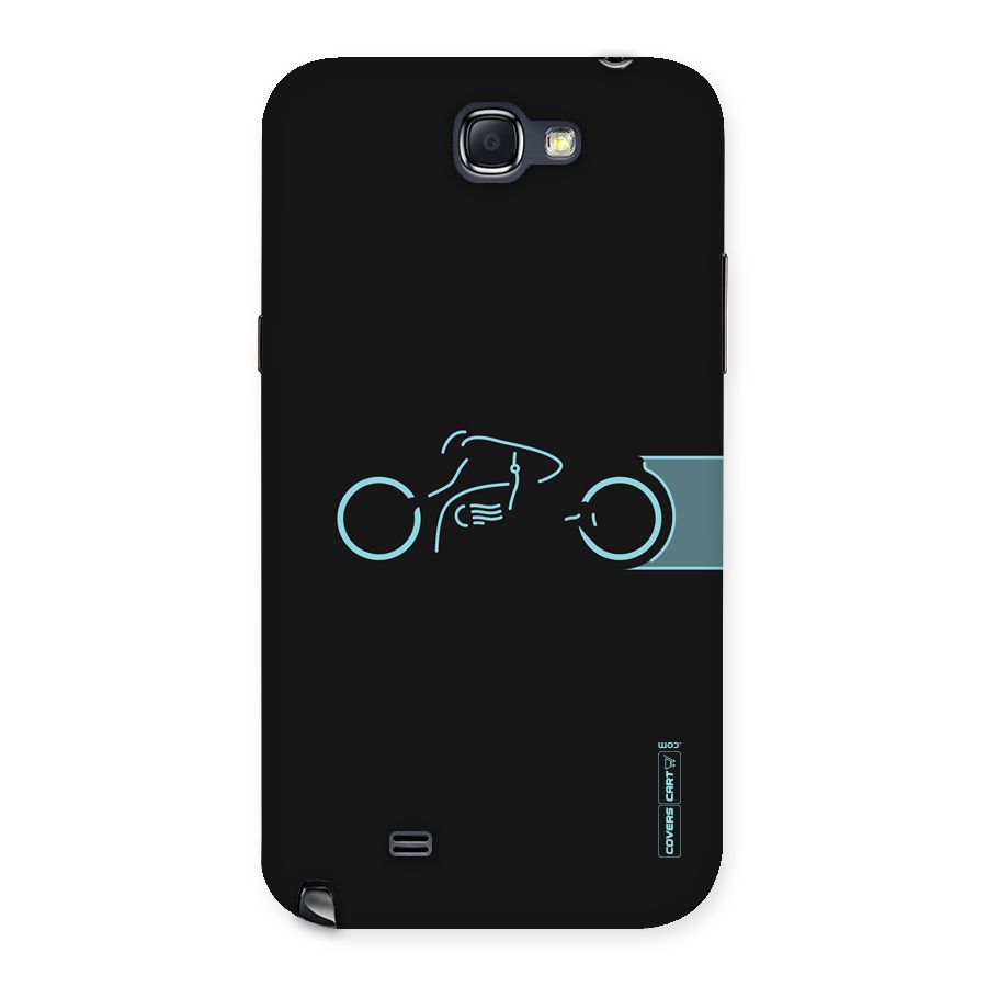 Blue Ride Back Case for Galaxy Note 2