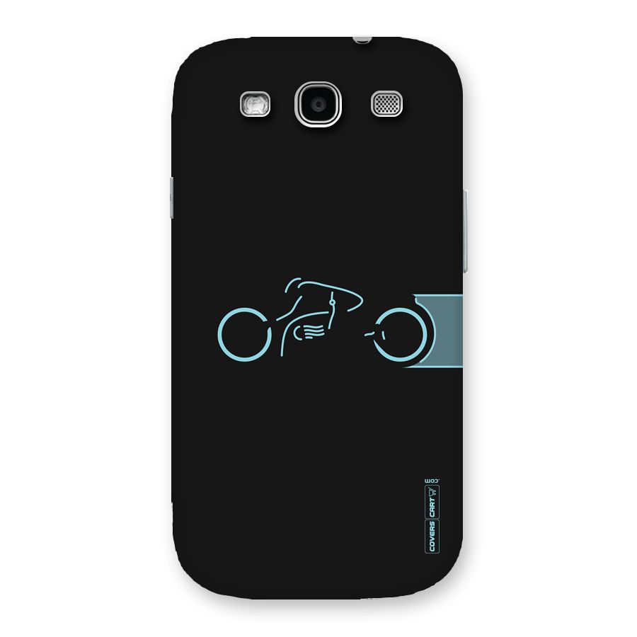 Blue Ride Back Case for Galaxy S3