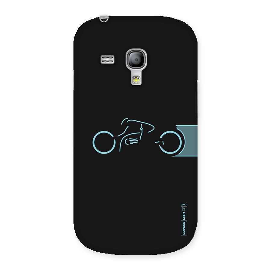 Blue Ride Back Case for Galaxy S3 Mini