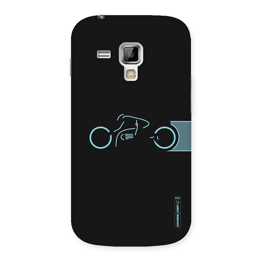Blue Ride Back Case for Galaxy S Duos