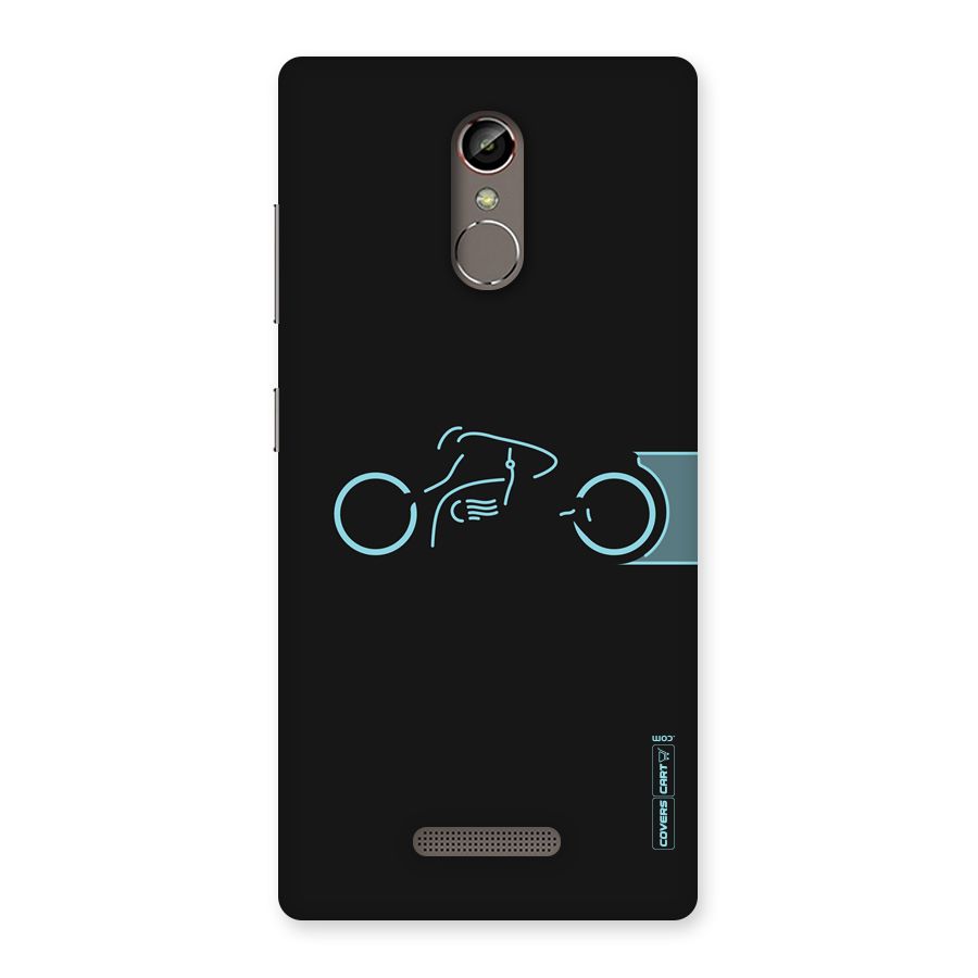 Blue Ride Back Case for Gionee S6s