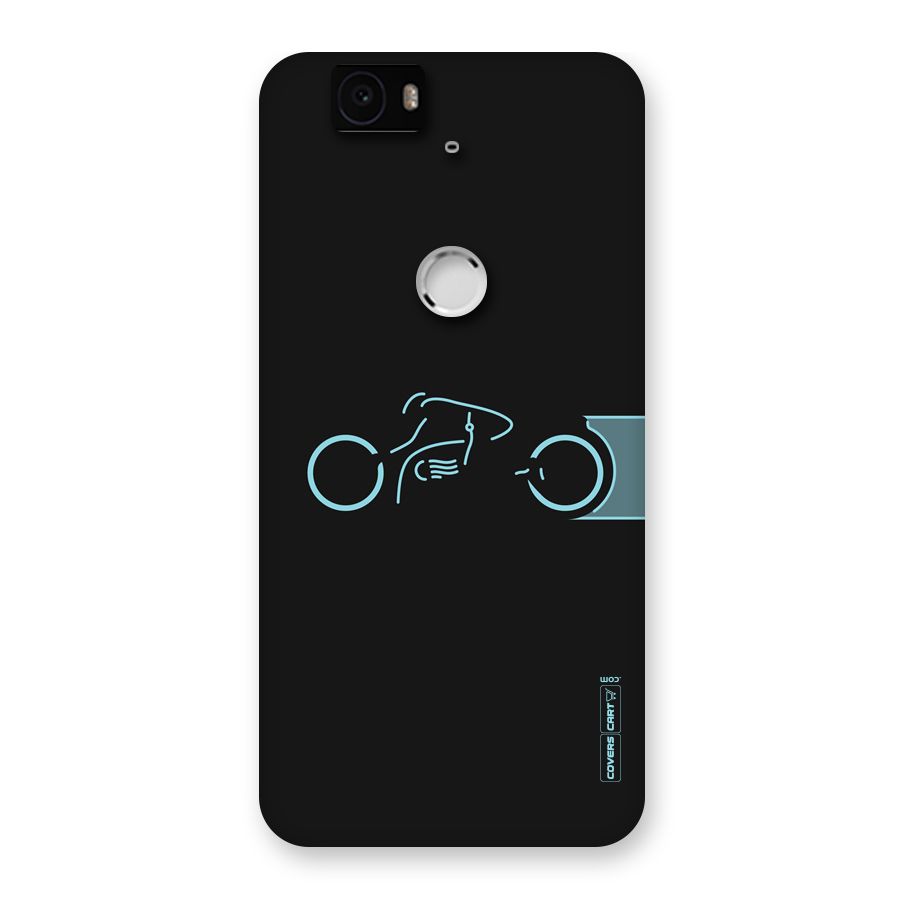 Blue Ride Back Case for Google Nexus-6P