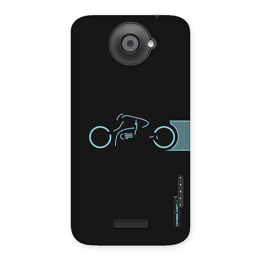 Blue Ride Back Case for HTC One X