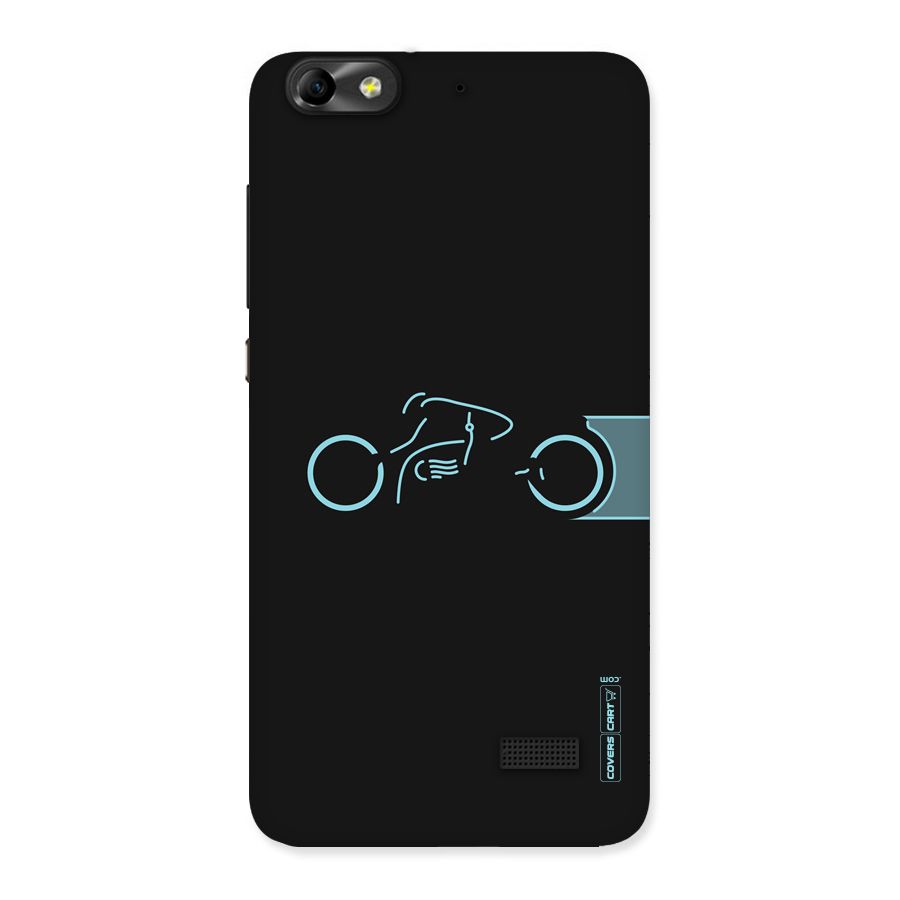 Blue Ride Back Case for Honor 4C