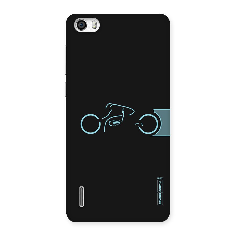 Blue Ride Back Case for Honor 6