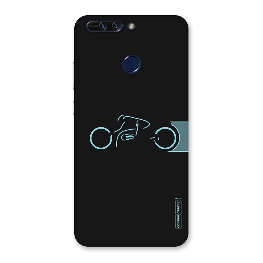 Blue Ride Back Case for Honor 8 Pro