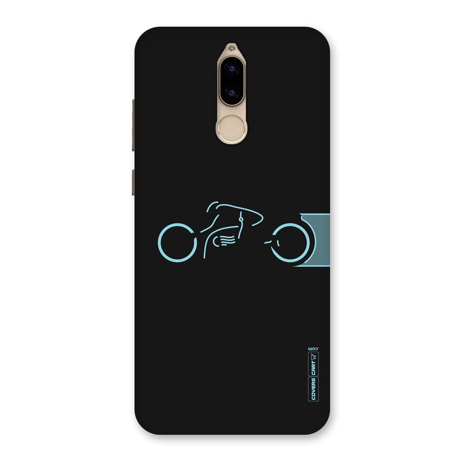 Blue Ride Back Case for Honor 9i