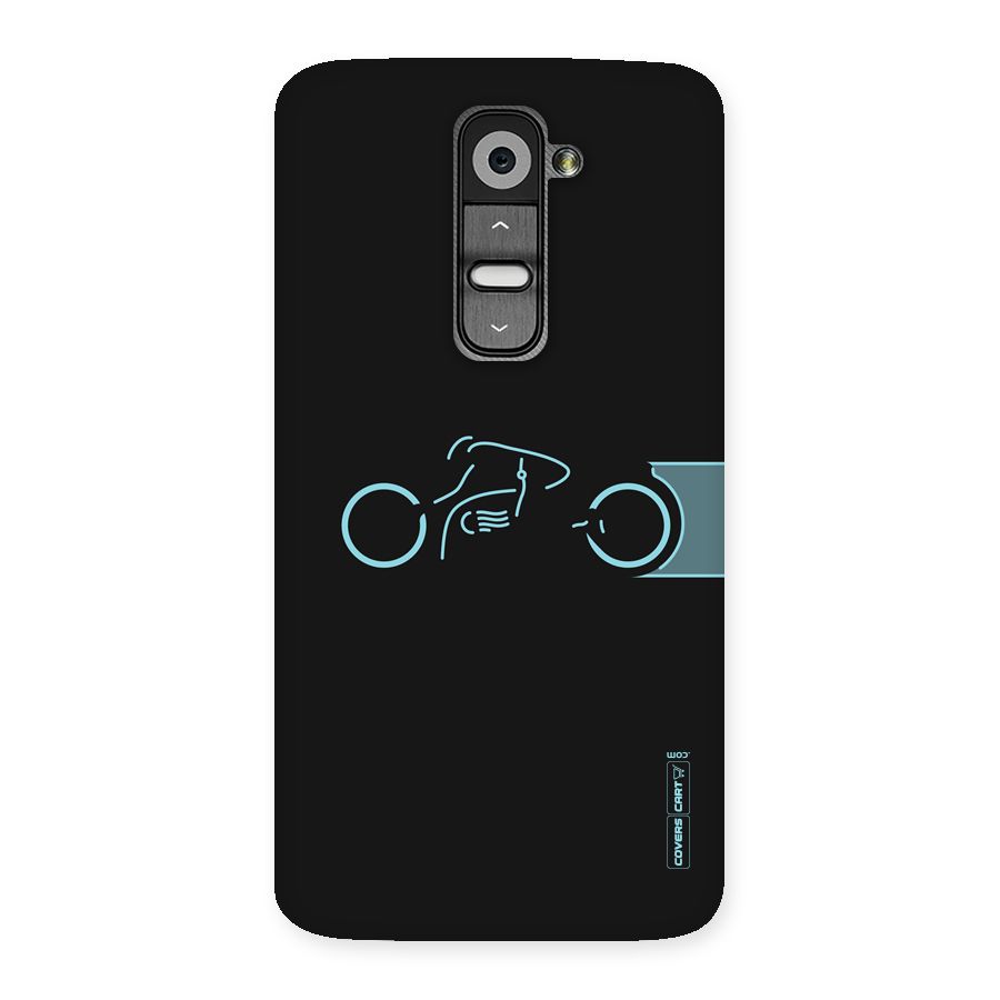 Blue Ride Back Case for LG G2