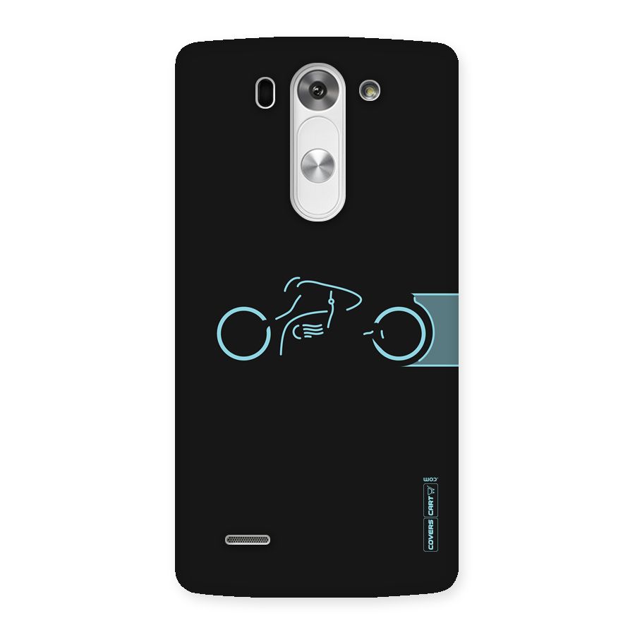 Blue Ride Back Case for LG G3 Mini