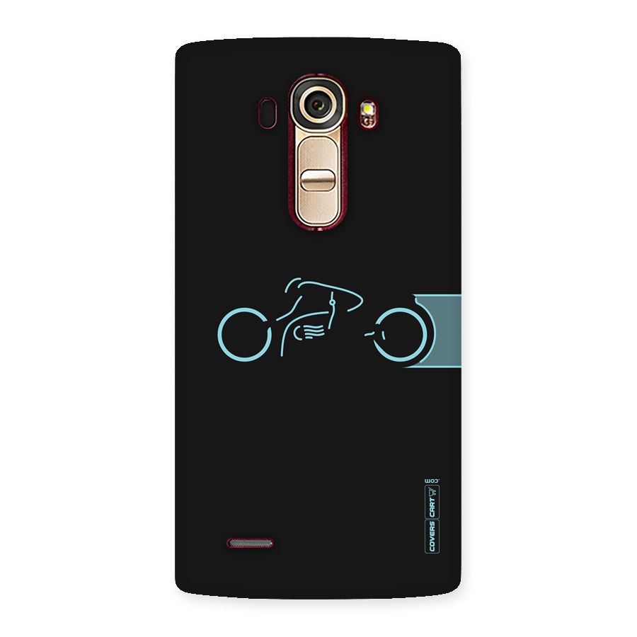 Blue Ride Back Case for LG G4