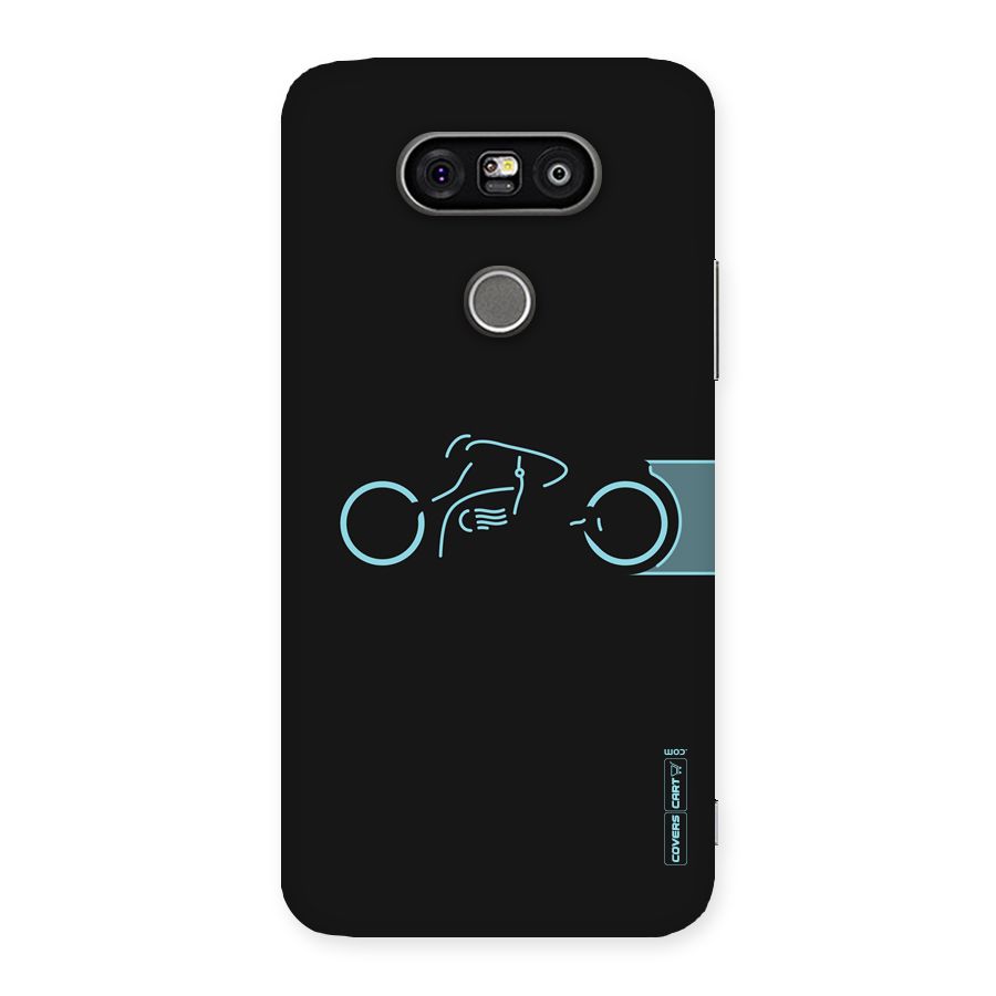 Blue Ride Back Case for LG G5