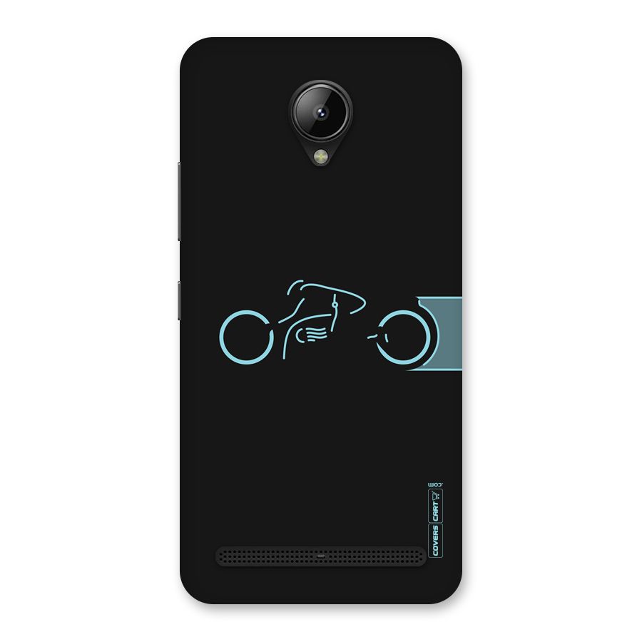 Blue Ride Back Case for Lenovo C2