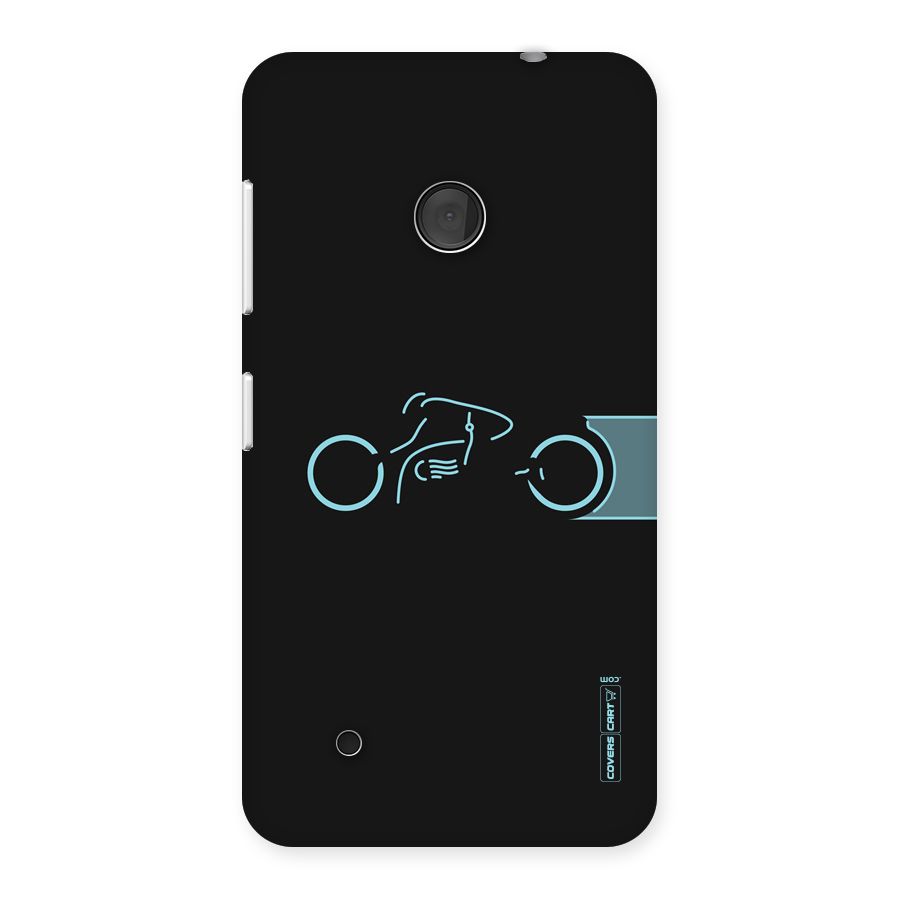 Blue Ride Back Case for Lumia 530