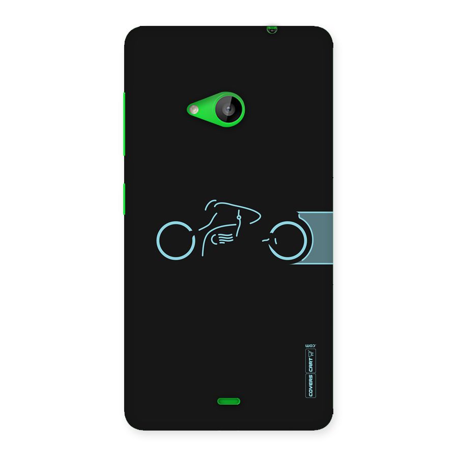 Blue Ride Back Case for Lumia 535